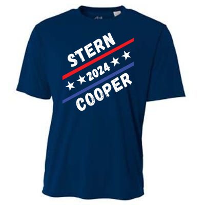 Stern Cooper 2024 Elect Sterncooper Funny Presidential 2024 Campaign Election Cooling Performance Crew T-Shirt