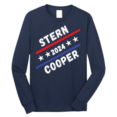 Stern Cooper 2024 Elect Sterncooper Funny Presidential 2024 Campaign Election Long Sleeve Shirt