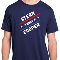 Stern Cooper 2024 Elect Sterncooper Funny Presidential 2024 Campaign Election Adult ChromaSoft Performance T-Shirt