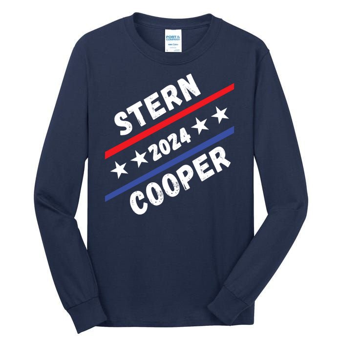 Stern Cooper 2024 Elect Sterncooper Funny Presidential 2024 Campaign Election Tall Long Sleeve T-Shirt