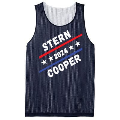 Stern Cooper 2024 Elect Sterncooper Funny Presidential 2024 Campaign Election Mesh Reversible Basketball Jersey Tank