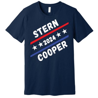 Stern Cooper 2024 Elect Sterncooper Funny Presidential 2024 Campaign Election Premium T-Shirt