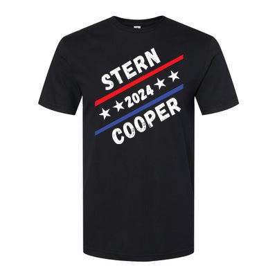 Stern Cooper 2024 Elect Sterncooper Funny Presidential 2024 Campaign Election Softstyle CVC T-Shirt