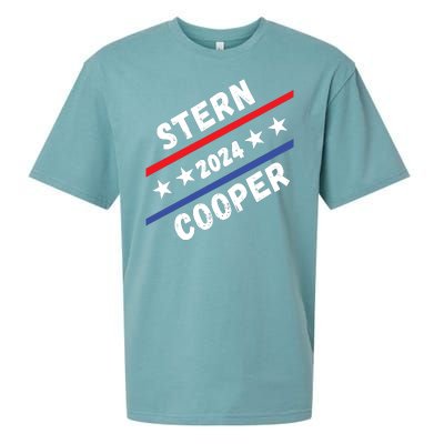 Stern Cooper 2024 Elect Sterncooper Funny Presidential 2024 Campaign Election Sueded Cloud Jersey T-Shirt