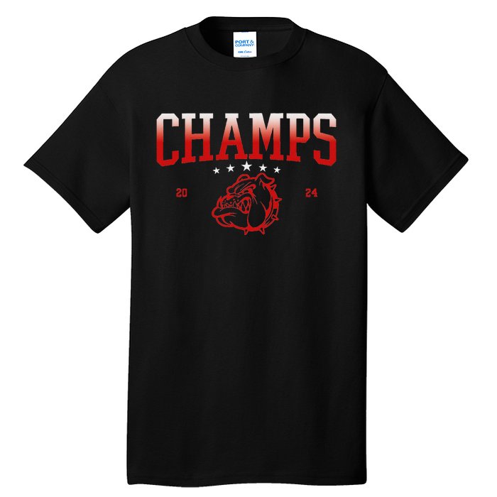 Sec Champ 2024 Bulldog Tall T-Shirt