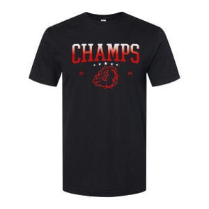 Sec Champ 2024 Bulldog Softstyle CVC T-Shirt