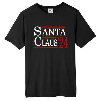 Santa Claus 2024 President Funny Christmas Xmas Holiday Meaningful Gift Tall Fusion ChromaSoft Performance T-Shirt