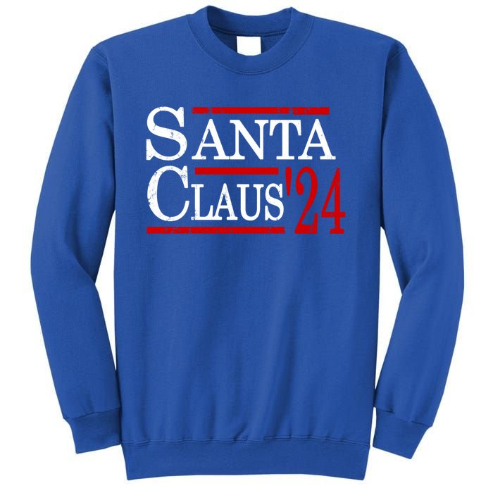 Santa Claus 2024 President Funny Christmas Xmas Holiday Meaningful Gift Sweatshirt