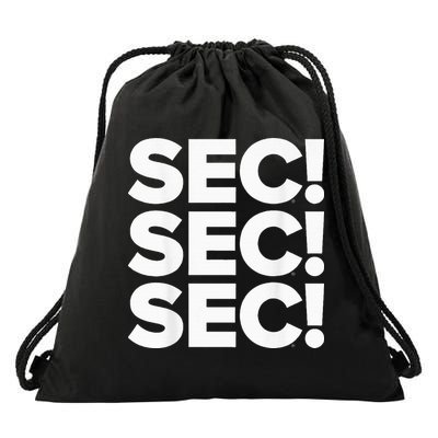 Sec Champs 2024 Baseball Drawstring Bag