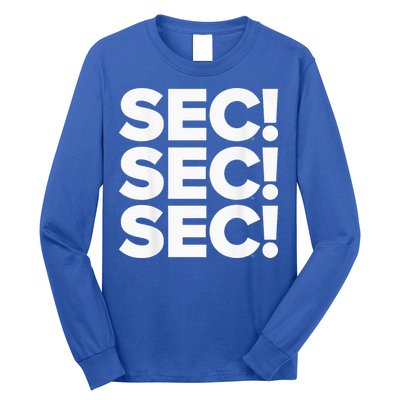 Sec Champs 2024 Baseball Long Sleeve Shirt