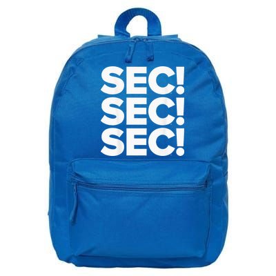 Sec Champs 2024 Baseball 16 in Basic Backpack