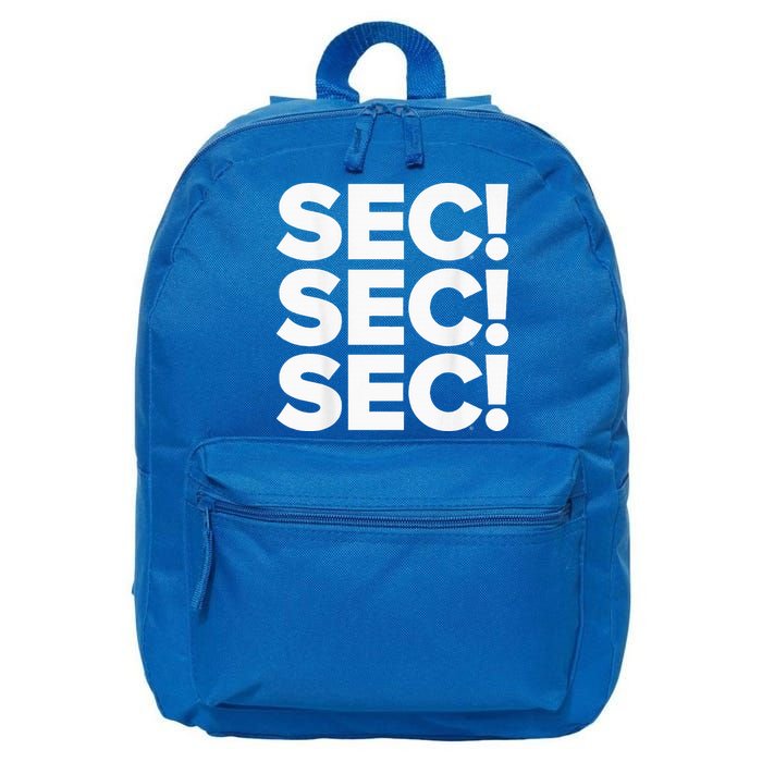 Sec Champs 2024 Baseball 16 in Basic Backpack