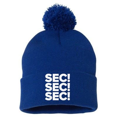 Sec Champs 2024 Baseball Pom Pom 12in Knit Beanie