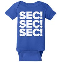 Sec Champs 2024 Baseball Baby Bodysuit