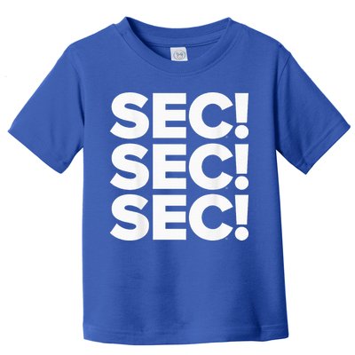 Sec Champs 2024 Baseball Toddler T-Shirt