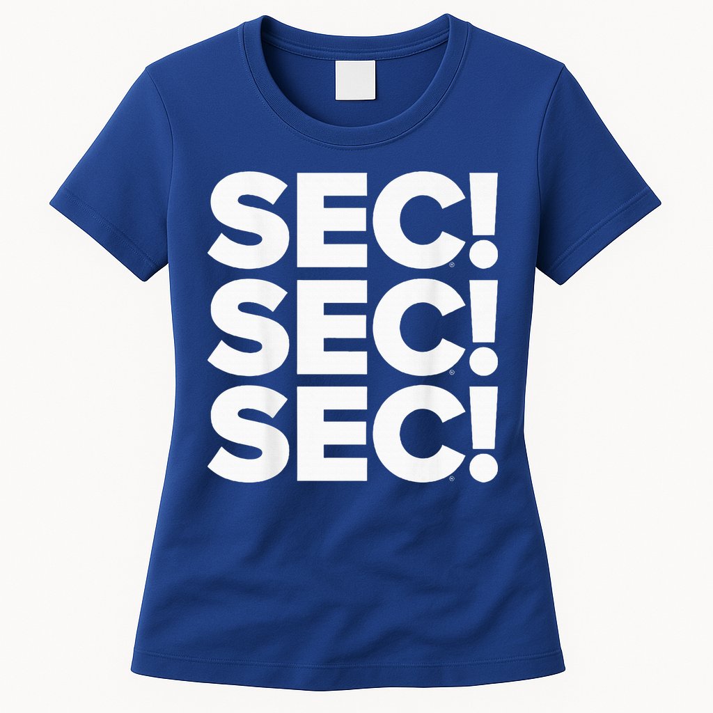 Sec Champs 2024 Baseball Womens T-Shirt