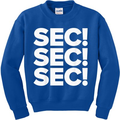 Sec Champs 2024 Baseball Kids Sweatshirt