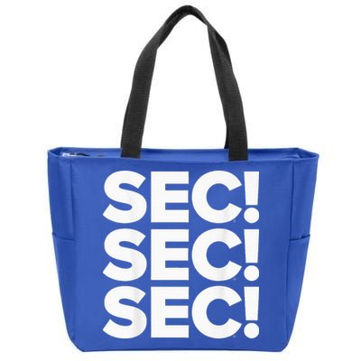 Sec Champs 2024 Baseball Zip Tote Bag
