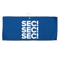 Sec Champs 2024 Baseball Locker Room Large Microfiber Waffle Golf Towel