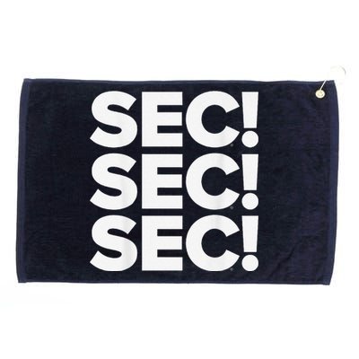 Sec Champs 2024 Baseball Locker Room Grommeted Golf Towel