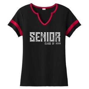 Senior Class 2025 Ladies Halftime Notch Neck Tee