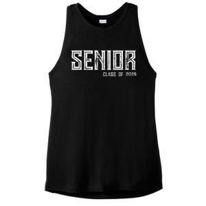 Senior Class 2025 Ladies PosiCharge Tri-Blend Wicking Tank