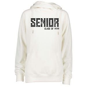 Senior Class 2025 Womens Funnel Neck Pullover Hood