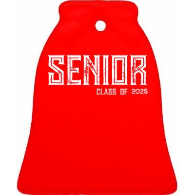 Senior Class 2025 Ceramic Bell Ornament