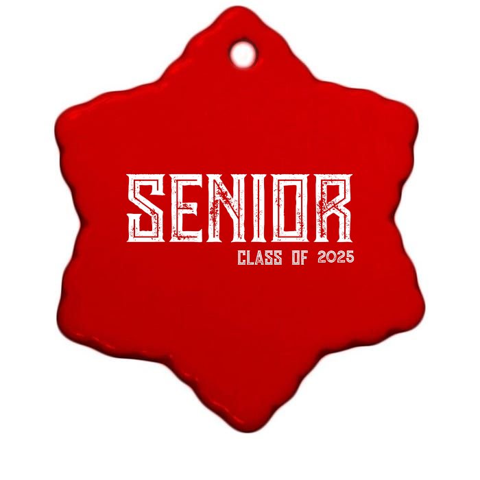 Senior Class 2025 Ceramic Star Ornament