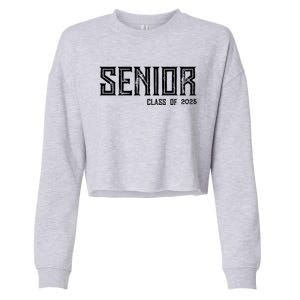 Senior Class 2025 Cropped Pullover Crew