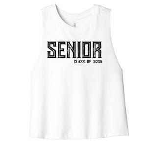 Senior Class 2025 Women's Racerback Cropped Tank