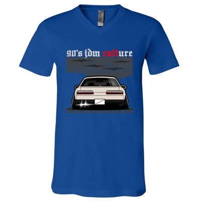 S13 Car 2side Graphic Gift V-Neck T-Shirt