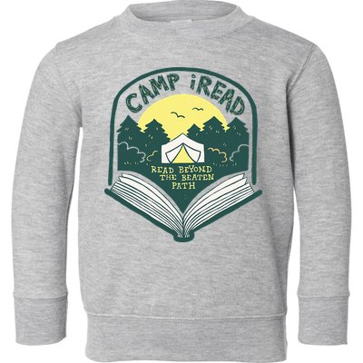 Summer Camp 2022 Read Beyond the Beaten Path STEM Teacher Toddler Sweatshirt
