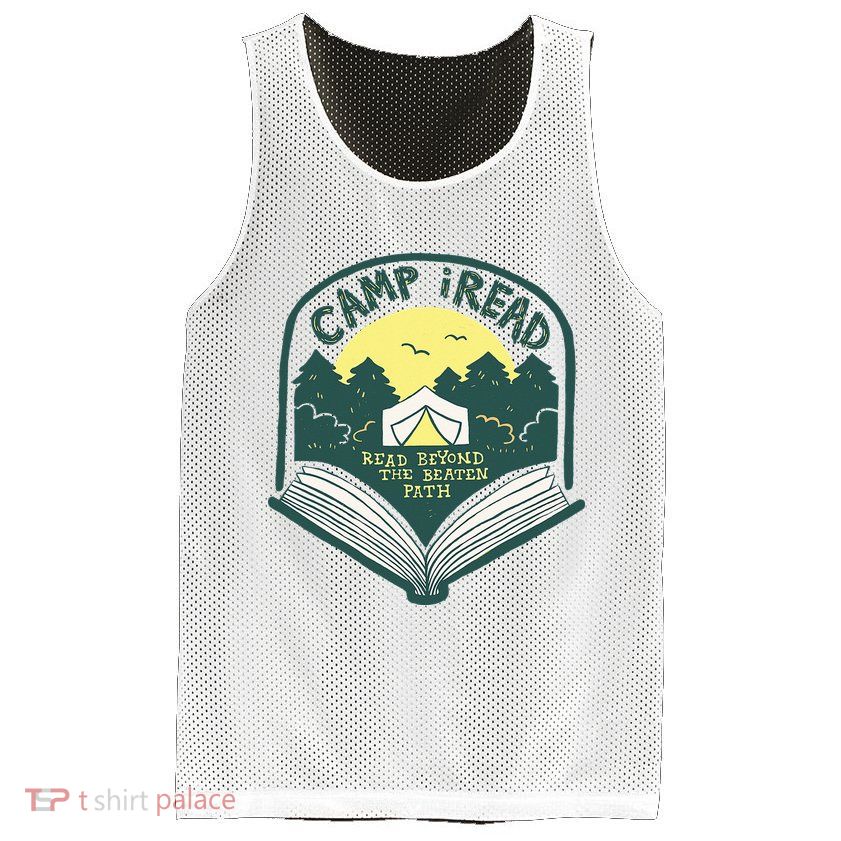 Summer Camp 2022 Read Beyond the Beaten Path STEM Teacher Mesh Reversible Basketball Jersey Tank