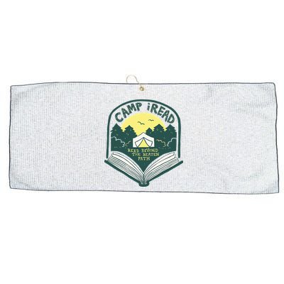 Summer Camp 2022 Read Beyond the Beaten Path STEM Teacher Large Microfiber Waffle Golf Towel