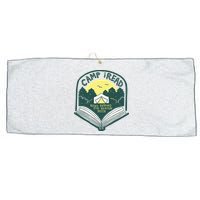 Summer Camp 2022 Read Beyond the Beaten Path STEM Teacher Large Microfiber Waffle Golf Towel