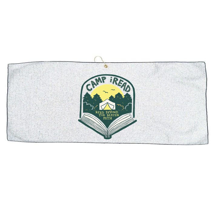 Summer Camp 2022 Read Beyond the Beaten Path STEM Teacher Large Microfiber Waffle Golf Towel