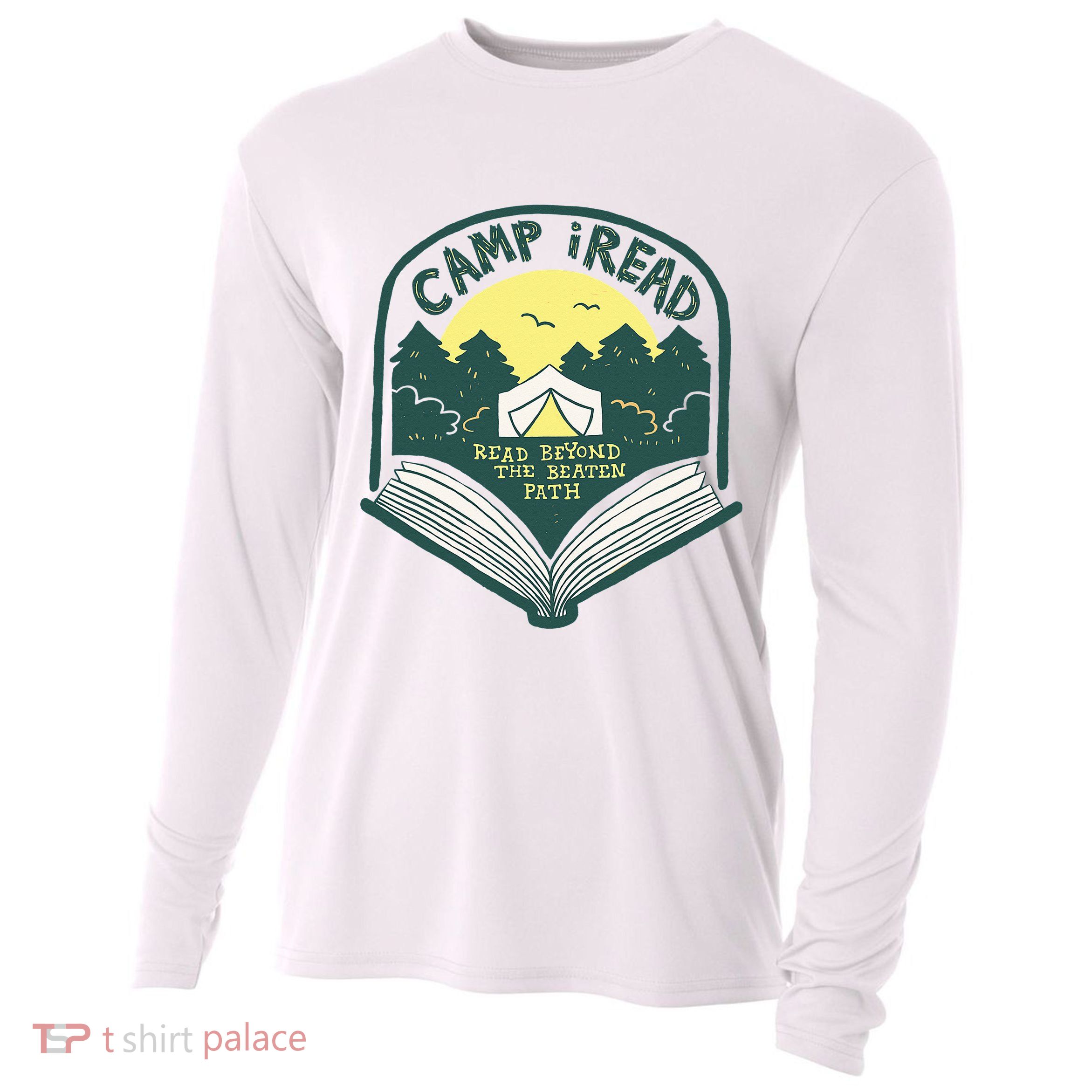 Summer Camp 2022 Read Beyond the Beaten Path STEM Teacher Cooling Performance Long Sleeve Crew