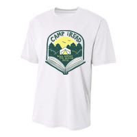 Summer Camp 2022 Read Beyond the Beaten Path STEM Teacher Youth Performance Sprint T-Shirt