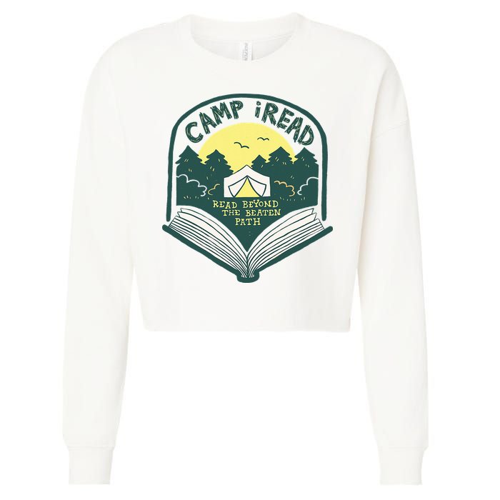 Summer Camp 2022 Read Beyond the Beaten Path STEM Teacher Cropped Pullover Crew
