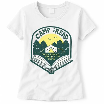 Summer Camp 2022 Read Beyond the Beaten Path STEM Teacher Womens T-Shirt