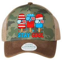 Stay Cool 4th July Popsicle Legacy Tie Dye Trucker Hat