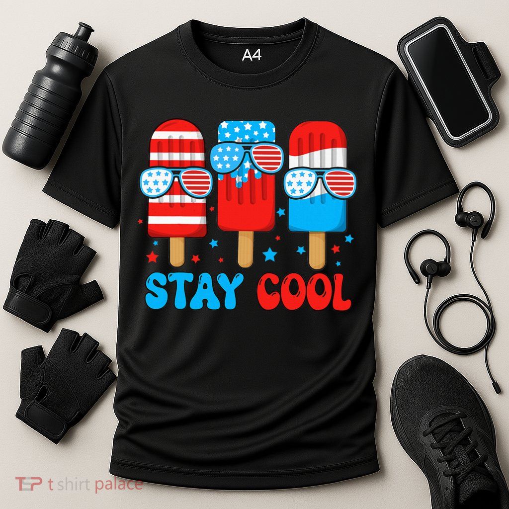 Stay Cool 4th July Popsicle Performance Shirt