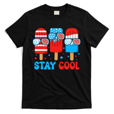 Stay Cool 4th July Popsicle T-Shirt