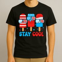 Stay Cool 4th July Popsicle T-Shirt