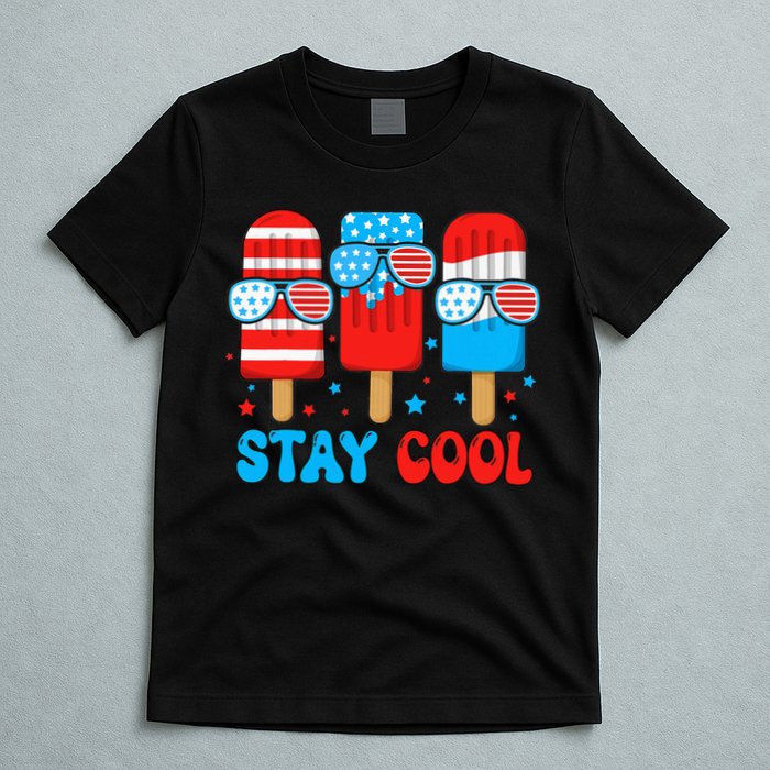 Stay Cool 4th July Popsicle T-Shirt