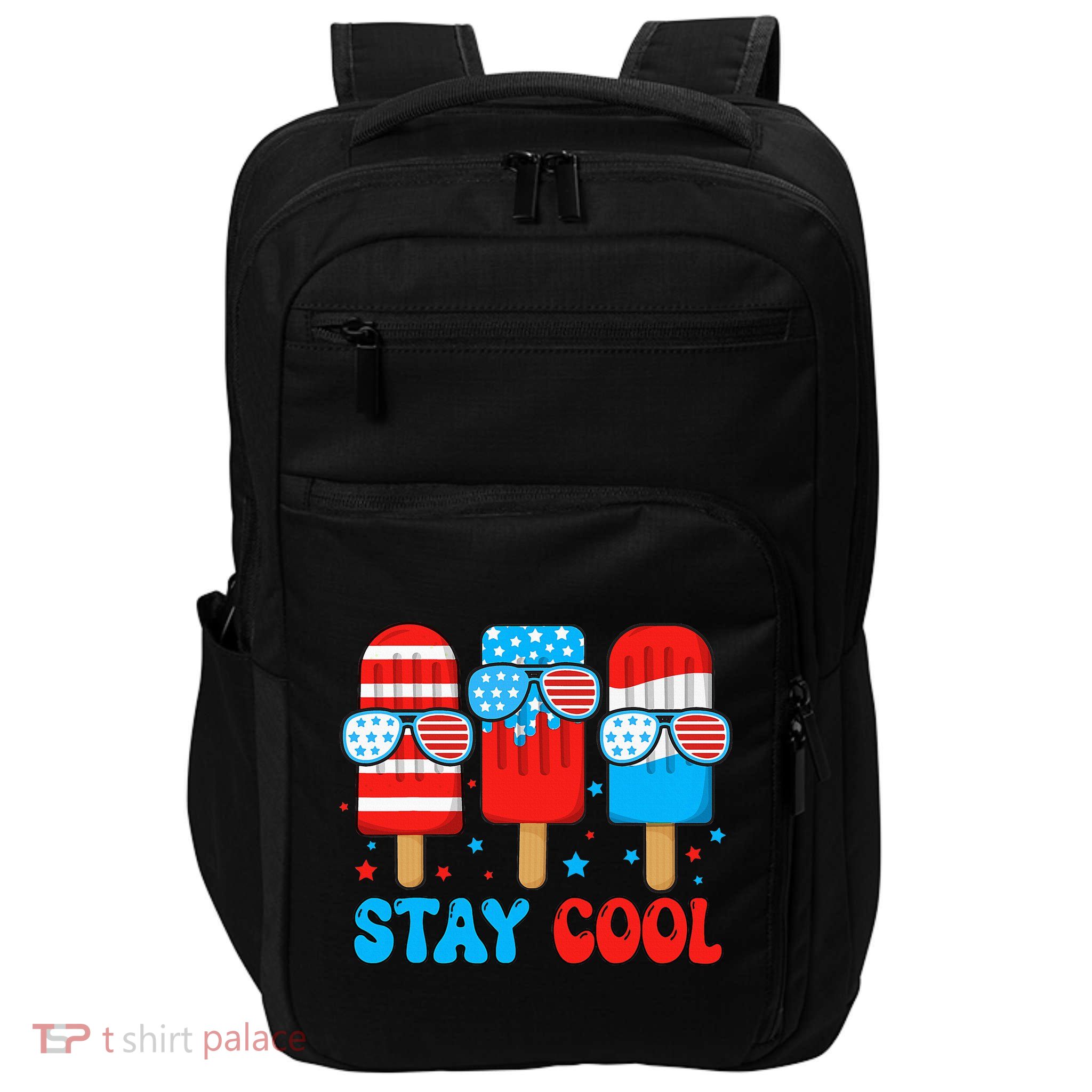 Stay Cool 4th July Popsicle Impact Tech Backpack