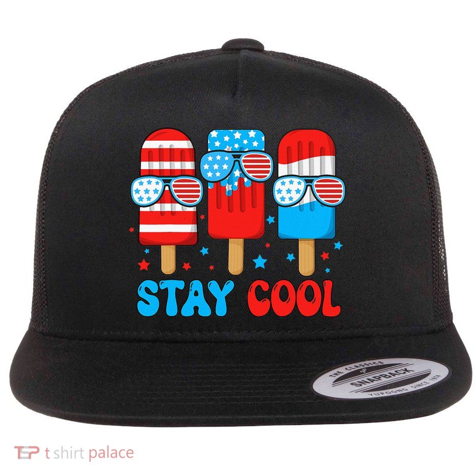 Stay Cool 4th July Popsicle Flatbill Hat