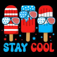 Stay Cool 4th July Popsicle Bag