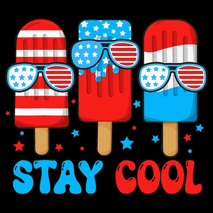 Stay Cool 4th July Popsicle Bag